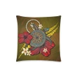 Chuuk Pillow Cases - Yellow Turtle Tribal A02
