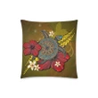 Papua New Guinea Pillow Cases - Yellow Turtle Tribal A02