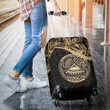 American Samoa Luggage Covers Golden Coconut | Love The World