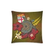 Fiji Pillow Cases - Yellow Turtle Tribal A02
