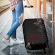 Vikings Luggage Covers - Raven Tattoo Style Blood A27