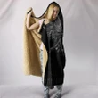 Vikings Hooded Blanket - Odin's Ravens Tattoo Style A27