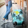 Hawaii Turtle Luggage Cover, Kanaka Maoli Suitcase Covers A24