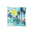 Hawaii Pillow Cases - Blue Turtle Hibiscus A24