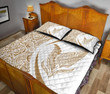 New Zealand Silver Fern Maori Quilt Bed Set - Circle Style 02 J91