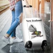 New Zealand Fantail Luggage Cover K4 | Love The World