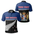 New Zealand Coat Of Arms Polo Shirt | 1sttheworld