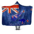 Kiwi New Zealand Flag Hooded Blanket - Bn01 | Love The World