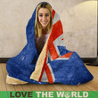 Kiwi New Zealand Flag Hooded Blanket - Bn01 | Love The World
