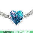 New Zealand Paua Shell Heart Bracelet H9 |Accessories| 1sttheworld