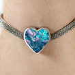 New Zealand Paua Shell Heart Bracelet H9 |Accessories| 1sttheworld