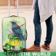 New Zealand Bird Tui Cute Luggage Cover 08 S12 | Love The World