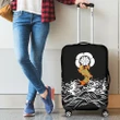The Golden Koi Fish Luggage Covers A7
