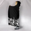The Golden Koi Fish Hooded Blanket A7
