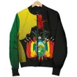 Bolivia Flag-Coat of Arms Men's Bomber Jacket Hoodie A15