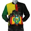 Bolivia Flag-Coat of Arms Men's Bomber Jacket Hoodie A15