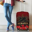 Albania Flag Double Eagle Hand Luggage Covers A15