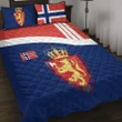 Norway  Quilt Bed Set - Flag of Norway
