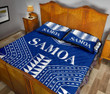Manu Samoa Quilt Bed Set - Blue Version - BN12