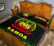 Samoa Quilt Bed Set - Fog Reggae Version - BN12