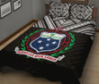 Samoa Quilt Bed Set -Polynesian Black Version - BN12