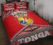 Tonga Polynesian Quilt Bed Set - Coat Of Arms - BN12