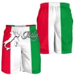 Italy Summer Men's Short - Flag And Map Symbol A21