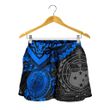 Samoa Polynesian Shorts (Women) - Blue Turtle - BN1518
