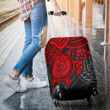 Tahiti Polynesian Luggage Cover - Red Turtle - BN1518
