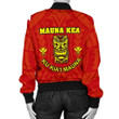 Hawaii Mauna Kea Women's Bomber Jacket - Tiki Mask - BN12