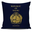 Nauru Pillow Cover - Passport Version - Bn04
