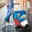 Serbia Luggage Covers White Eagle Version K12