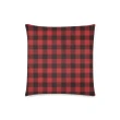 Buffalo Plaid Pillow Cases Red Black A10