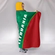 Lithuania - Lietuva Hooded Blanket Circle Stripes Flag Proud Version K13