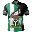 Nigeria Polo Shirt, Nigeria Naira Golf Shirts K5