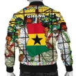 Ghana Bomber Jacket Total Liberation of Africa Men A10