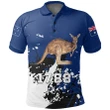 Australia Kangaroo Polo Shirt Spaint Style J8W