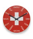 Swiss Clock With German Language, Wall Clock K5