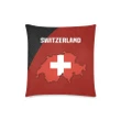 Switzerland Map Special Zippered Pillow Case A5