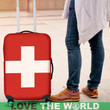 Switzerland Flag Luggage Cover A4