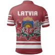 Latvia Hockey Polo Shirt A02