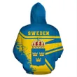 Sweden Hoodie Painting Style Th52