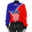 Croatia Women's Bomber Jacket - Crotian Pride