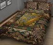 Ireland Celtic Quilt Bed Set - Ireland Coat Of Arms With Celtic Compass