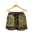 Ireland Celtic Women's Shorts - Ireland Coat Of Arms With Celtic Compass