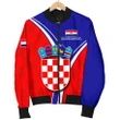 Croatia Men's Bomber Jacket - Crotian Pride