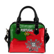 Portugal Shoulder Handbag Coat Of Arms - New Style