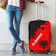 Albania Luggage Covers Red Braved Version K12