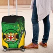 Jamaica Lion Luggage Covers Circle Stripes Flag Version K13