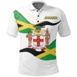 Jamaica Waving Flag Polo Shirt K5